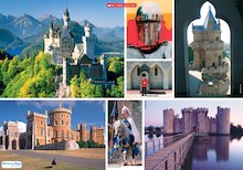 Castles around the world – poster