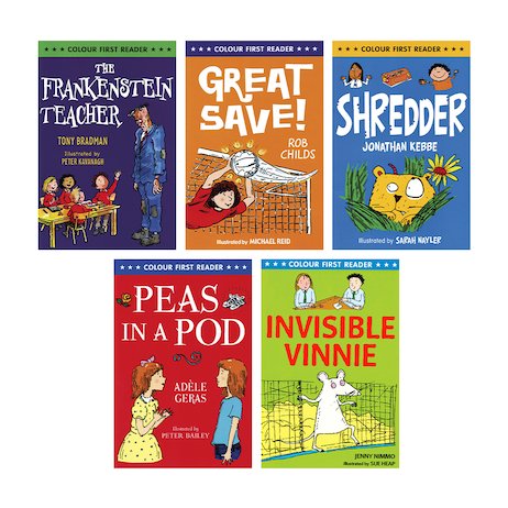 Colour First Readers Pack x 5