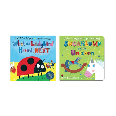 Julia Donaldson and Lydia Monks Board Book Pair