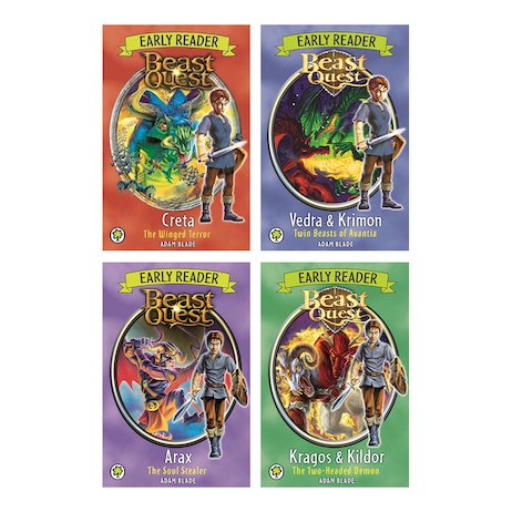 Beast Quest Early Readers Pack x 4