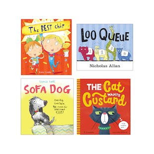 Funny Picture Books Pack x 4 - Scholastic Kids' Club