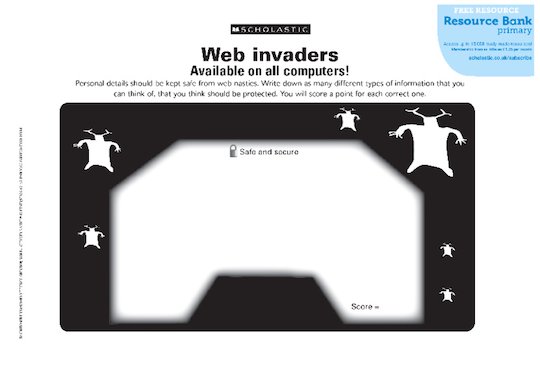 Internet danger: Web invaders