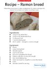 Recipe – Roman bread