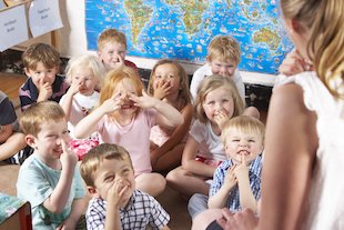 children in a classroom children in a classroom