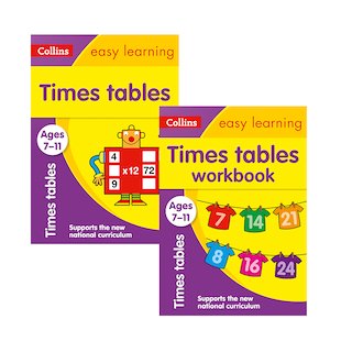 Collins Easy Learning: Times Tables Pair (Ages 7-11)