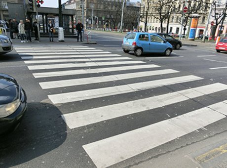 Road crossing