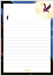 Wildspark lined paper (1 page)