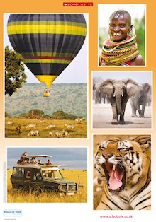 On safari – poster