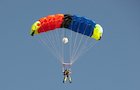First recorded parachute jump