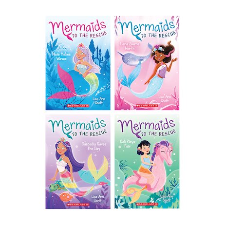 Mermaids to the Rescue Pack x 4