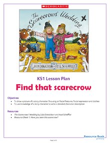 The Scarecrows’ Wedding – Find that scarecrow activity pack – KS1