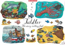 Tiddler: The story-telling fish – poster