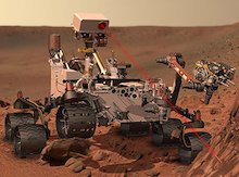 Mars Rover launched