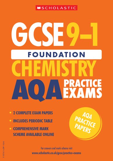 Foundation Chemistry AQA Practice Exams (2 papers)