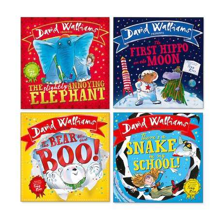 David Walliams Picture Books Pack x 4