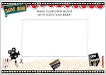 Make your own movie with Daisy and Bear (2 pages)