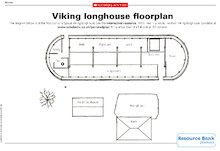 Viking longhouse floor plan