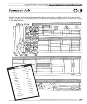 Summer Job Worksheet