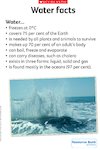Water facts (1 page)