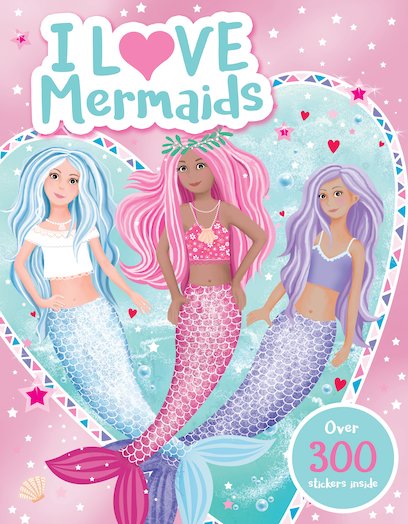 I Love Mermaids Activity Book