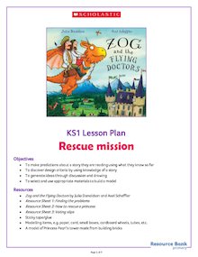 Zog and the Flying Doctors – Year 2 activity pack