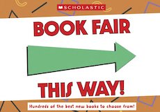 Arrows - Left and right Scholastic Book Fairs Primary Autumn 2019