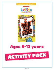 I Don’t Like Poetry – Activity Pack