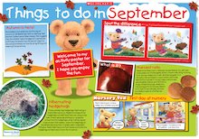 Things to do in September – poster