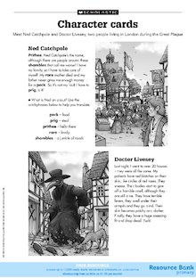 The Great Plague character cards