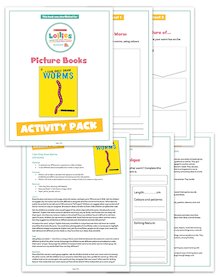 I Can Only Draw Worms – Activity Pack
