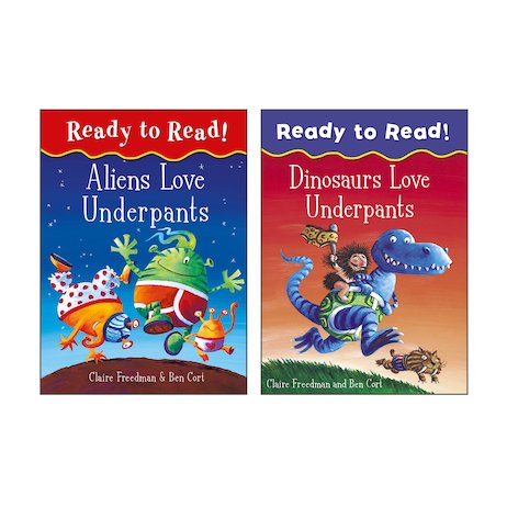 Ready to Read! Aliens Love Underpants Pair - Scholastic Shop