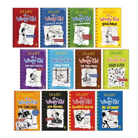 Diary of a Wimpy Kid Book 11-12 and World Book Day 3 Books Collection Set  PB NEW