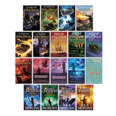 Top 100 Books for Teens Pack E x 18 - Scholastic Shop