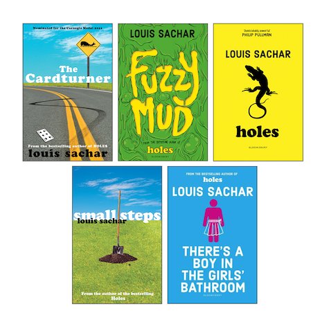 Louis Sachar 3 books Collection set The Cardturner, Holes, Small Steps NEW