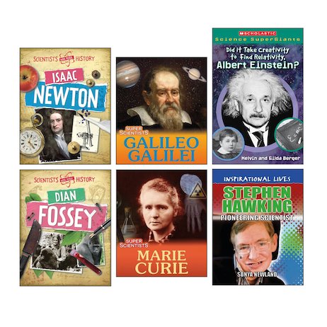 Famous Scientists Pack x 6 - Scholastic Shop