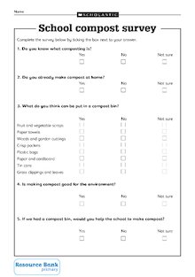 School compost survey