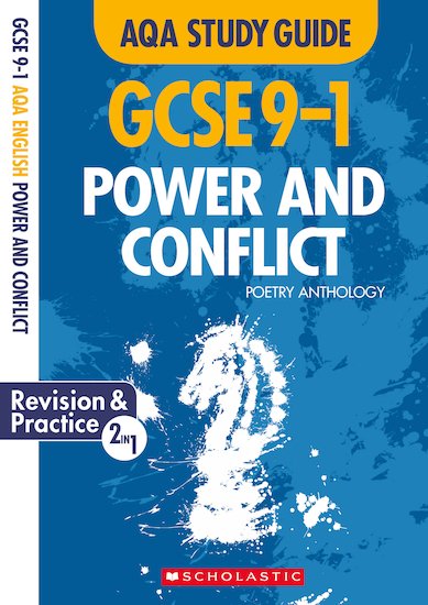 GCSE Grades 9-1 Study Guides: Power and Conflict AQA Poetry Anthology x 10