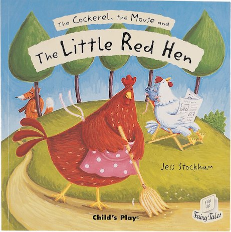 Flip-Up Fairy Tales: The Cockerel, the Mouse and the Little Red Hen x 6