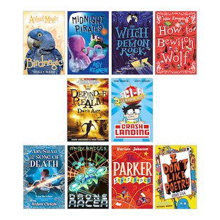 Amazing Value Age 9+ Fiction Pack x 10 - Scholastic Kids' Club