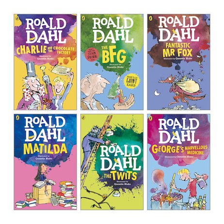 Roald Dahl Pack x 6