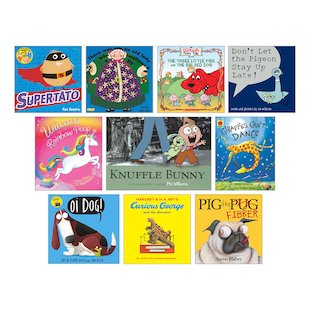 Best of Kindergarten Picture Book Library x 10 - Scholastic Kids' Club