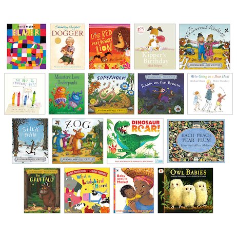 Top 100 Children’s Books for Teachers Nursery-Reception Pack x 18 ...