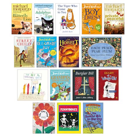 Top 100 Children’s Books for Teachers Nursery–Year 6 Pack x 100