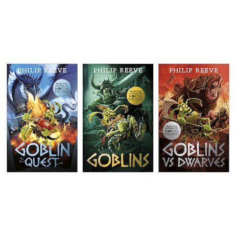 Philip Reeve Goblin Trilogy Pack x 3