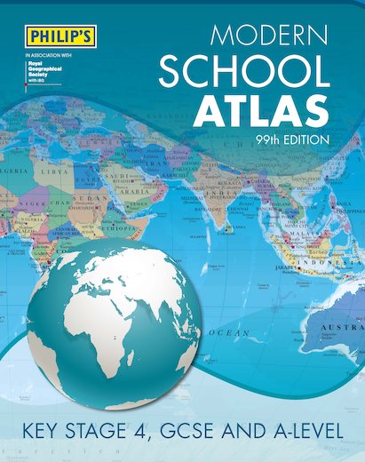 Philip's Modern School Atlas x 6