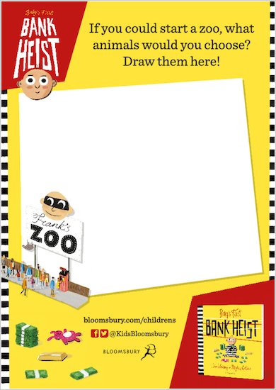 Baby's First Bank Heist - Drawing activity