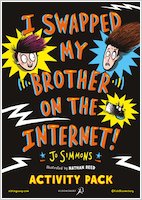 I Swapped My Brother on the Internet! - Activity Pack