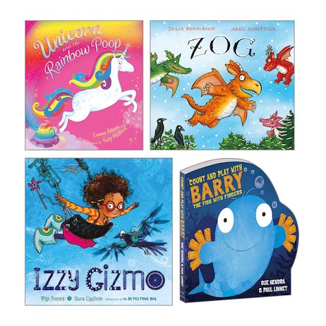 Kids’ Favourites Board Book Pack x 4