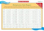 Numeracy Magnets: Multiplication Table Magnets (Years 4-5)