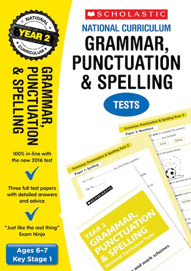 Rewards Value Pack: Grammar, Punctuation and Spelling Tests Year 2 x10